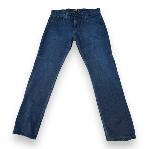 PAIGE Federal Slim Straight Leg Denim Jean Pants Size 33 - Picture 2 of 6